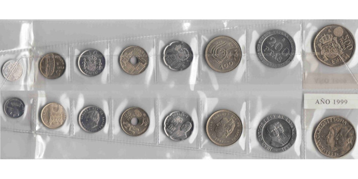 AÑO 1999 - 8 VALORES SC