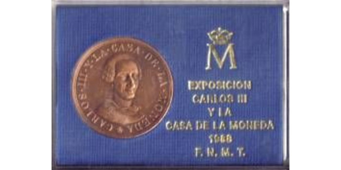 SET OFICIAL FNMT AÑO 1988 Carlos III -Cobre