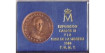 OFFICIAL FNMT SET YEAR 1988 Carlos III -Copper