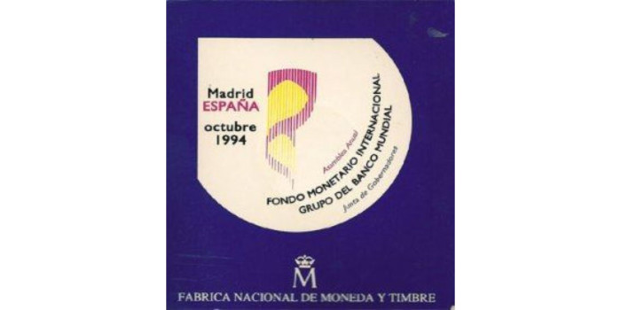 SET OFICIAL FNMT AÑO 1994  2000 Pts