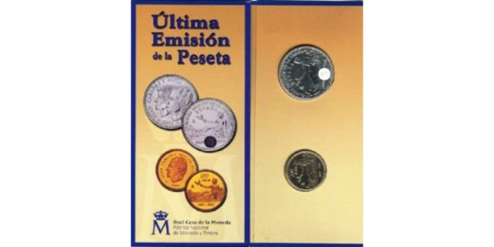 SET OFICIAL FNMT AÑO 2001 2000 Pts