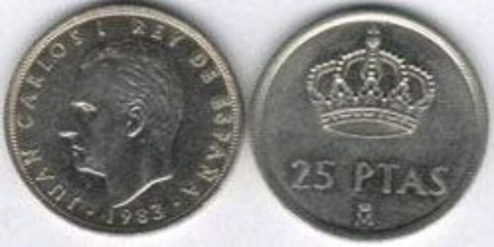 JC081 - 25 pts AÑO 1982