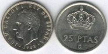 JC083 - 25 pts AÑO 1984