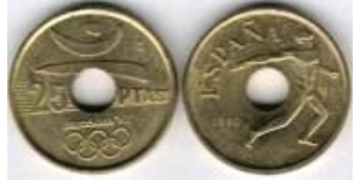 JC086 - 25 pts AÑO 1991 Barcelona