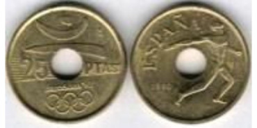 JC086 - 25 pts AÑO 1991 Barcelona