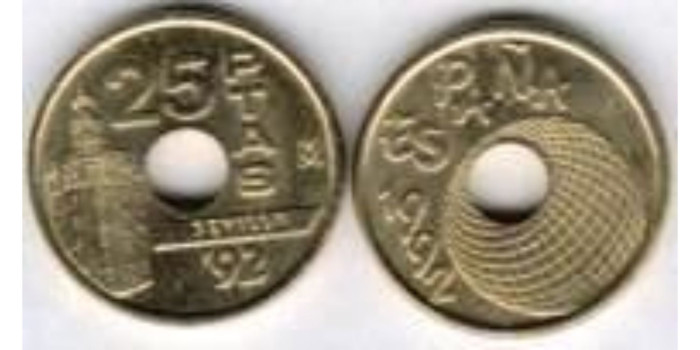 JC089 - 25 pts AÑO 1992 Sevilla