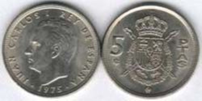 JC036 - 5 pts AÑO 1975/77