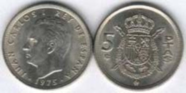 JC036 - 5 pts AÑO 1975/77