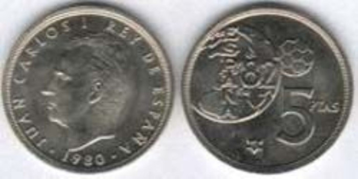 JC043 - 5 pts AÑO 1980/82