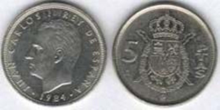 JC044 - 5 pts AÑO 1982