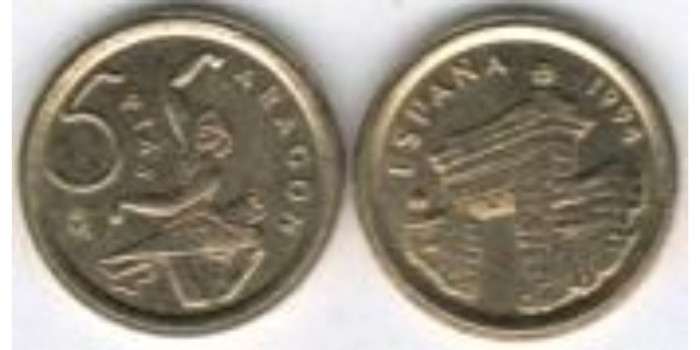 JC053 - 5 pts AÑO 1994