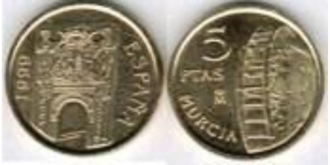 JC058 - 5 pts AÑO 1999