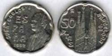 JC114 - 50 pts AÑO 1992 J. Carlos