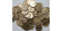 LOTE 25 pts 1975 a 1989 - 100 pieza susadas