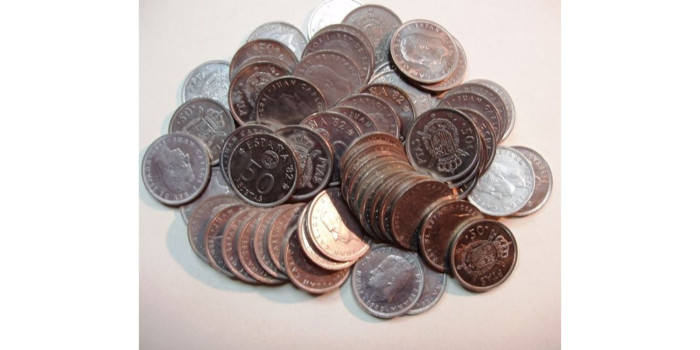 LOTE 50 pts 1975 - 50 piezas usadas