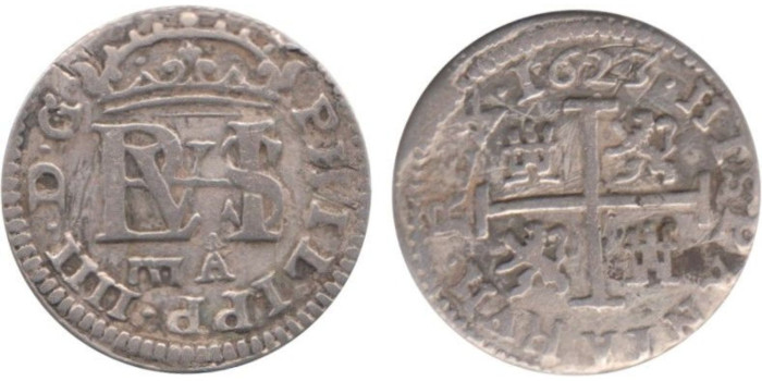 Cy05313.- FELIPE IV - 1/2 REAL 1623, SEGOVIA A. MBC-