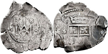 Cy07183.- CARLOS II  8 REALES MARIA 1697  SEVILLA M.  MBC