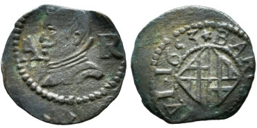Cy04812.- FELIPE IV - Ardite 1653 Barcelona - MBC