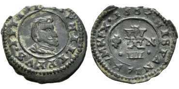 Cy04974.- FELIPE IV -  4 Maravedí 1663 Granada - MBC