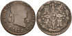 Cy13933.-FERNANDO VII -2 Maravedis 1825 Segovia. VARIANT - MBC