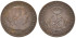 Cy15646.-ISABEL II - 1/2 Centimo de escudo 1866 Jubia OM - MBC