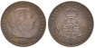 Cy15646.- ISABEL II - 1/2 Centimo de escudo 1866 Jubia OM - MBC