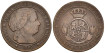 Cy15717.-ISABEL II - 1 Centimo de escudo 1868 Jubia OM- MBC