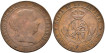 Cy15878.-ISABEL II - 5 Centimos de escudo 1867 Barcelona OM - BC+