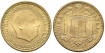 Cy16850K.-SPANISH STATE 1 Peseta 1947/48 SC