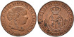 Cy15647.- ISABEL II - 1/2 Centimo de escudo 1866 Segovia OM - SC