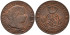 Cy15648.-ISABEL II - 1/2 Centimo de escudo 1866 Barcelona OM - SC
