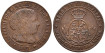 Cy15649.- ISABEL II - 1/2 Centimo de escudo 1867 Jubia OM - EBC