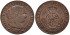 Cy15652.-ISABEL II - 1/2 Centimo de escudo 1867 Sevilla OM - SC