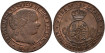 Cy15655.-ISABEL II - 1/2 Centimo de escudo 1868 Segovia OM - SC