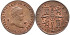 Cy15667.-ISABEL II - 2 Maravedis  1841 Segovia - SC