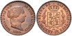Cy15692.-ISABEL II - 10 Centimo de real 1854 Segovia - FDC