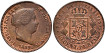 Cy15697.-ISABEL II - 10 Centimo de real 1859 Segovia - SC