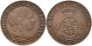 Cy15704.-ISABEL II - 1 Centimo de escudo 1866 Barcelona sin OM- EBC