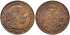 Cy15716.-ISABEL II - 1 Centimo de escudo 1868 Barcelona OM- EBC