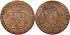 Cy15758.-ISABEL II -  3 Cuartos 1836 Cataluña - MBC
