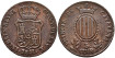 Cy15763.-ISABEL II -  3 Cuartos 1841 Cataluña - MBC+