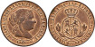 Cy15797.-ISABEL II - 2 1/2 Centimo de escudo 1868 Segovia OM- SC