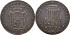 Cy15853.-ISABEL II -  6 Cuartos 1843 Cataluña - MBC+
