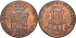 Cy15855.-ISABEL II -  6 Cuartos 1845 Cataluña - MBC+