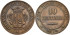 Cy16497A.- G.P  Y I REPUBLICA - 10 Centimos 1873 Andorra - SC
