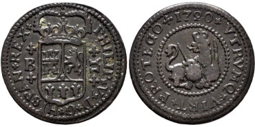 Cy07535.- FELIPE V. - 2 Maravedís 1720 Barcelona - EBC-