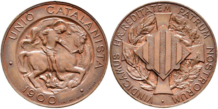 UC10c.- UNION CATALANISTA 10 Centimos 1900 - SC