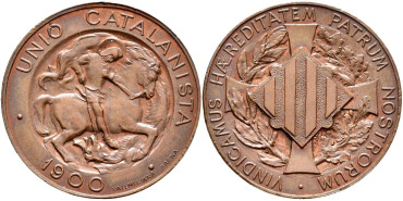 UC10c.- UNION CATALANISTA 10 Centimos 1900 - SC