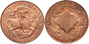 UC5c.- UNION CATALANISTA 5 Centimos 1900 - SC