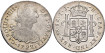 Cy13036.-CARLOS IV - 8 Reales 1792 Lima I.J.- EBC
